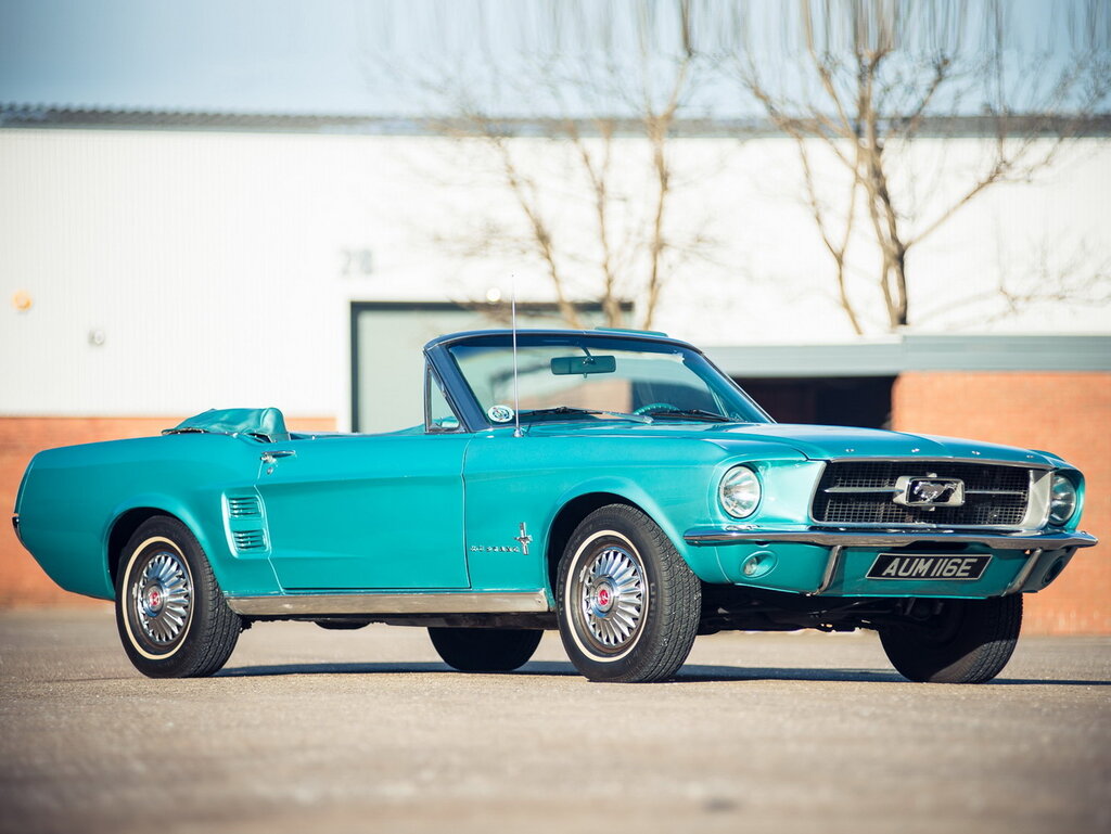 Ford Mustang (76A, 76B) 1 поколение, рестайлинг, открытый кузов (08.1966 - 08.1968)